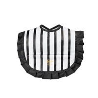 Bjällra Bjällra Gestreepte Slabber Zwart/Wit