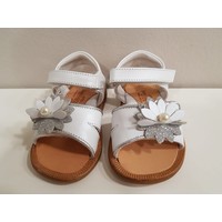 Zecchino D'oro Zecchino D'oro Sandalen met Bloem Wit