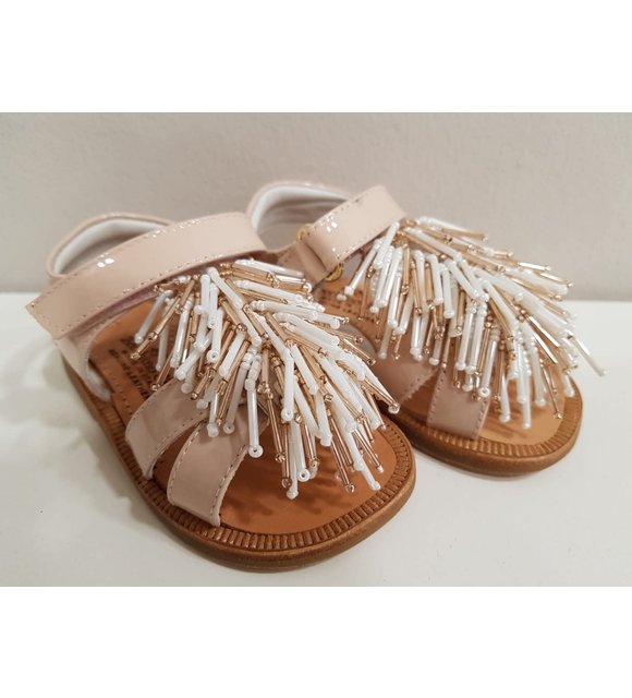 Zecchino D'oro Zecchino D'oro Sandalen met Kraaltjes Nude