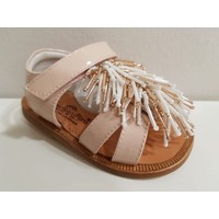 Zecchino D'oro Zecchino D'oro Sandalen met Kraaltjes Nude