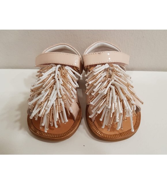 Zecchino D'oro Zecchino D'oro Sandalen met Kraaltjes Nude