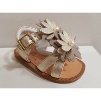 Zecchino D'oro Zecchino D'oro Sandalen met Bloemen Goud