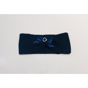 La Perla-Story Loris La Perla Haarband met Strass Hartje Donkerblauw 45222