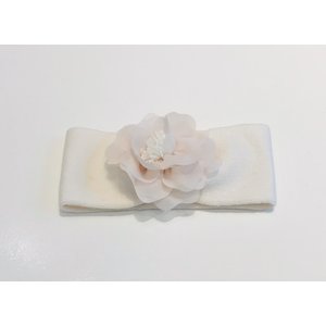 La Perla-Story Loris Story Loris Haarband met Chiffon Bloem Beige 23396