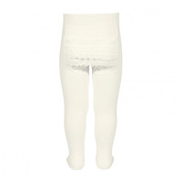 Condor Condor Maillot met Ruffles Creme