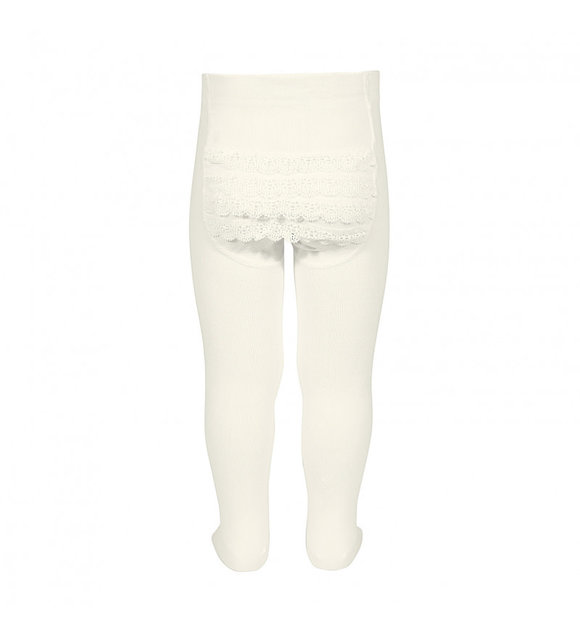 Condor Condor Maillot met Ruffles Creme