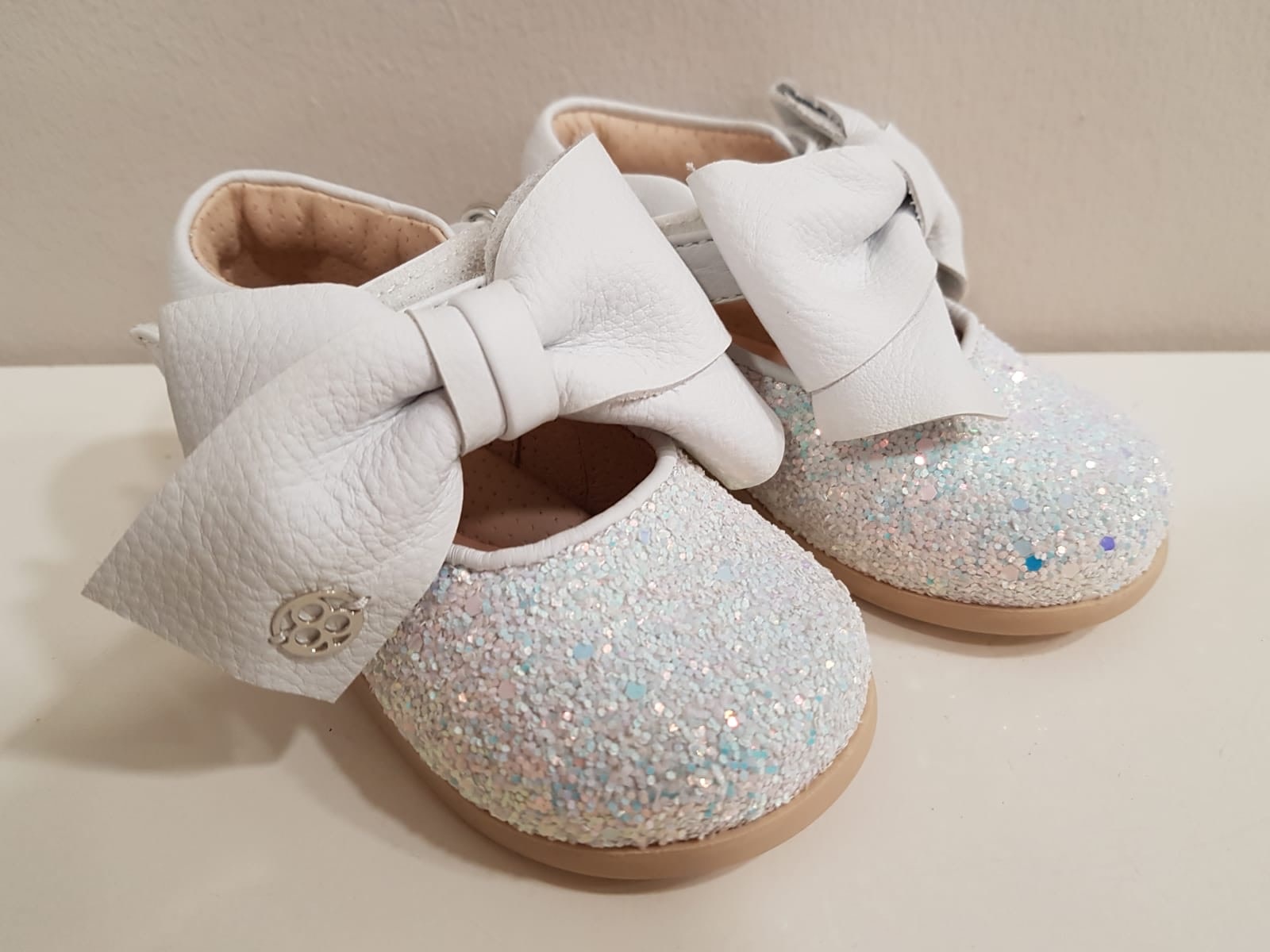 Betere Florens Schoenen met Strik Wit - Poppedoll BY-18