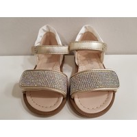 Florens Florens Sandalen Creme/Goud