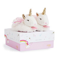 Doudou et Compagnie Doudou Unicorn Slofjes