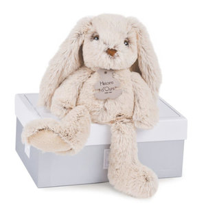 Doudou et Compagnie Histoire Konijn Copain Calins – Beige 25cm