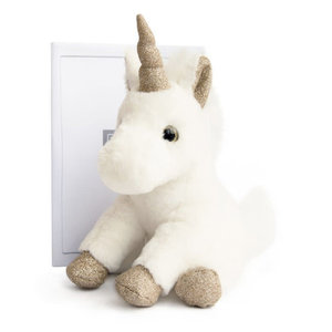 Doudou et Compagnie Histoire Unicorn Goud 23cm