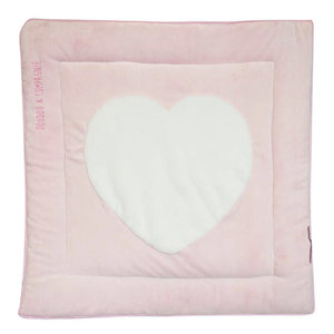 Doudou et Compagnie Doudou Speelkleed met Hartje Roze