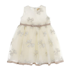 Monnalisa Monnalisa Strikken Doopjurk Creme