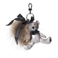 First First Sleutelhanger met Beer Beige Bontje