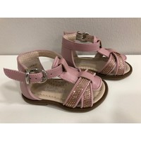 Florens Florens Sandalen met Strass Roze