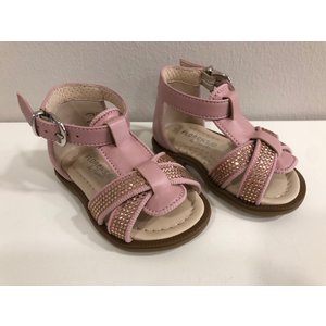 Florens Florens Sandalen met Strass Roze