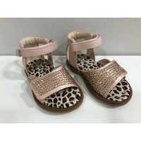 Florens Florens Sandalen met Strass Nude