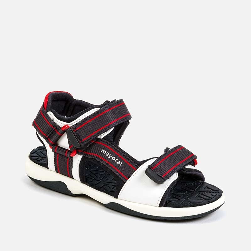 Mayoral Sandalen Rood/Zwart - Poppedoll