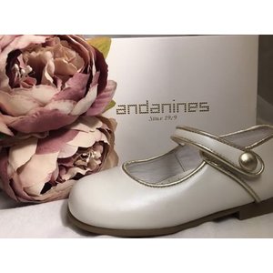Andanines Andanines Ballerina’s Wit/Goud