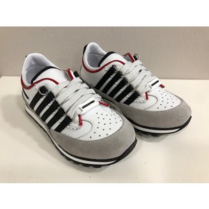 Dsquared2 Dsquared2 Sneakers Wit/Rood/Zwart
