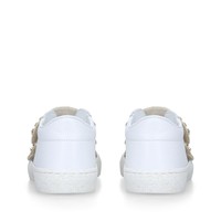 Babywalker Babywalker Sneaker met Strass Wit Goud