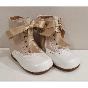 Eli Eli Schoentjes Parelmoer Roze/Creme Lak