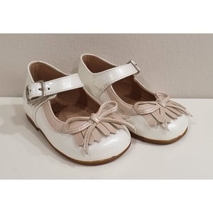 Eli Eli Lakschoenen Creme/Roze