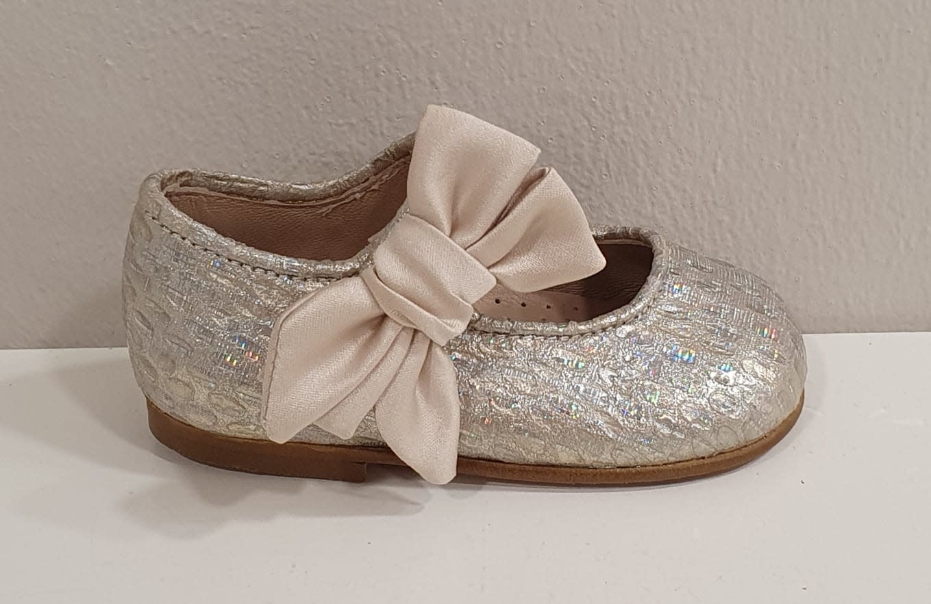 Eli Eli Ballerina's met Strik Goud - Poppedoll