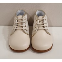Beberlis Beberlis Schoenen met Veter Creme