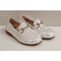 Beberlis Beberlis Loafers Wit/Zilver