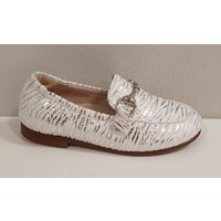 Beberlis Beberlis Loafers Wit/Zilver