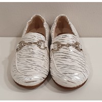 Beberlis Beberlis Loafers Wit/Zilver