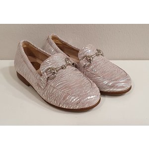Beberlis Beberlis Loafers Roze/Zilver