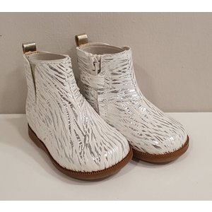 Beberlis Beberlis Laarsjes Wit/ZIlver