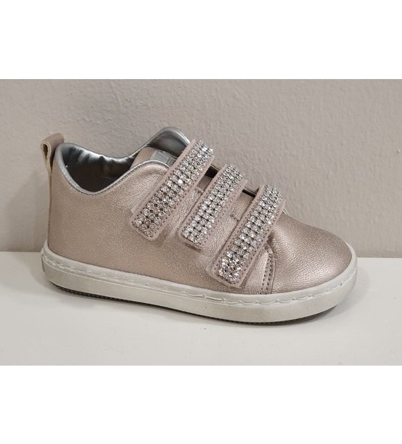 Babywalker Babywalker Gympen met Swarovski Parelmoer Nude