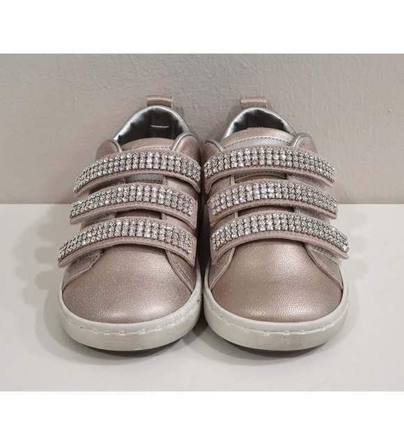 Babywalker Babywalker Gympen met Swarovski Parelmoer Nude