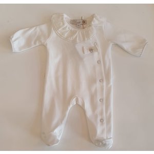 Pureté Pureté Babypakje Creme Met Ruches Kraagje