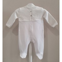 Pureté Pureté Baypakje met Gebreide Bovenzijde Wit