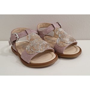 Florens Florens Sandalen Glitter Nude