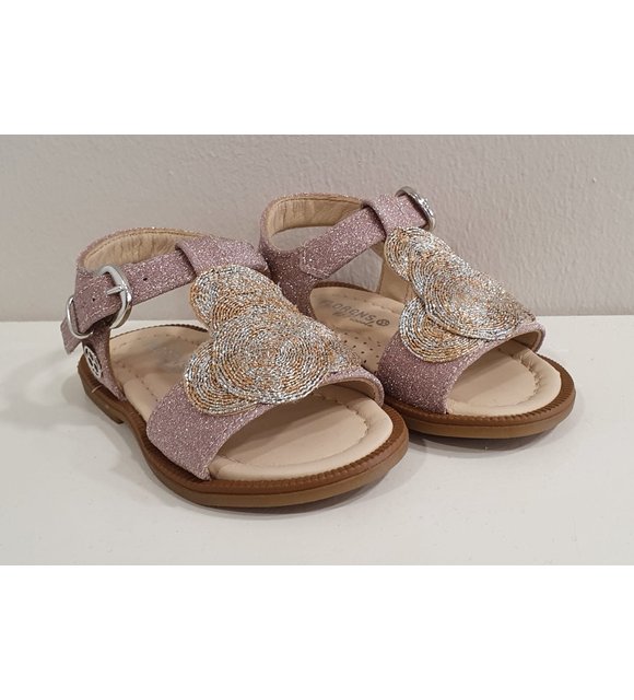 Florens Florens Sandalen Glitter Nude