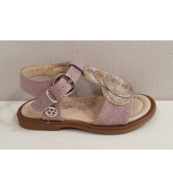 Florens Florens Sandalen Glitter Nude