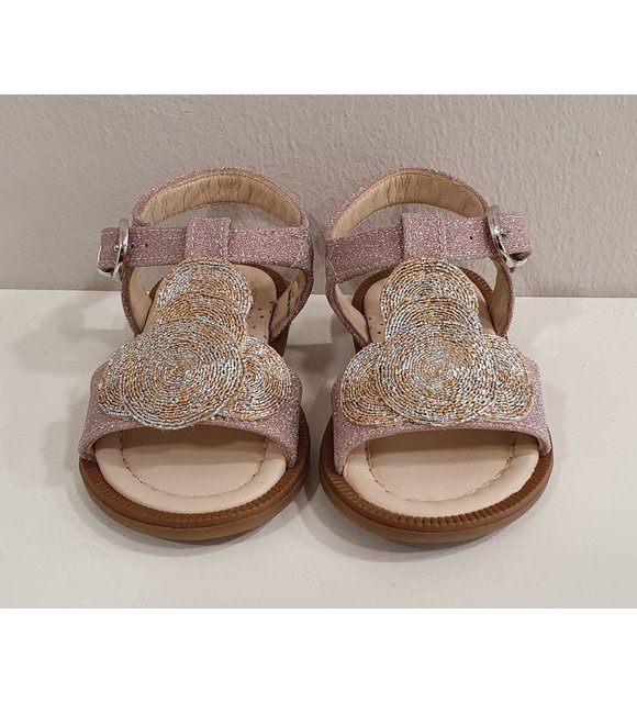 Florens Florens Sandalen Glitter Nude