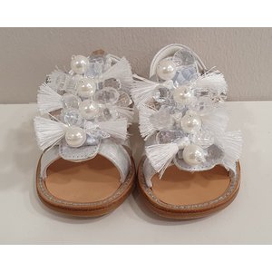 Zecchino D'oro Zecchino D'oro Sandalen met Kraaltjes Zilver