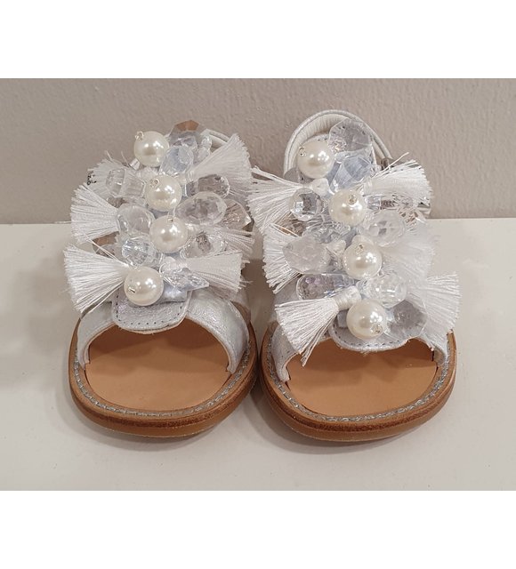 Sandalen met kraaltjes hotsell