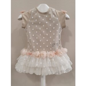 Ladia Ladia Jurkje met Haarband Beige