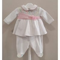 Ninnaoh Ninnaoh 2-delig Babypakje met Mutsje Pastel