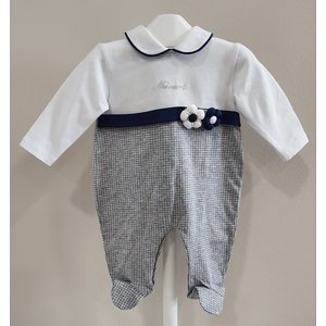 Ninnaoh Ninnaoh Babypakje met Mutsje Grijs/Blauw