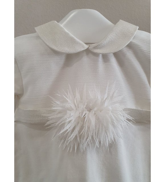 Ninnaoh Ninnaoh Babypakje met Mutsje Offwhite