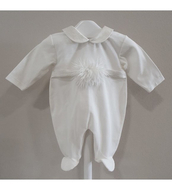 Ninnaoh Ninnaoh Babypakje met Mutsje Offwhite