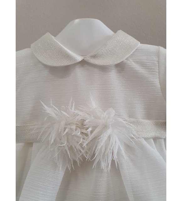 Ninnaoh Ninnaoh 2-delig Babypakje met Mutsje Offwhite